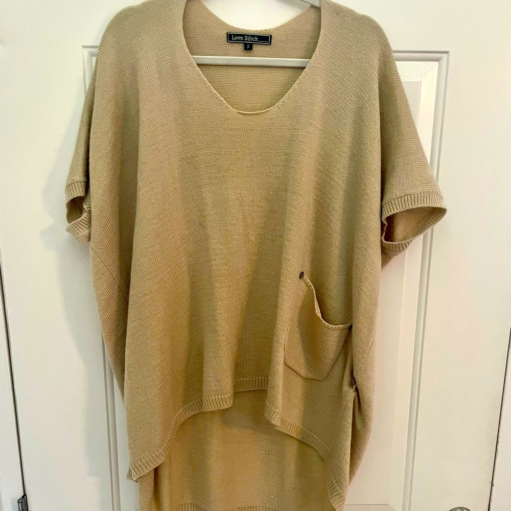 Love Stitch oversize sweater